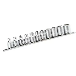 cumpără Set de tubulare, bite, duze JTC JTC-7124 Набор головок STAR SOCHET 3/8 E5-E20 11 предметов în Chișinău 