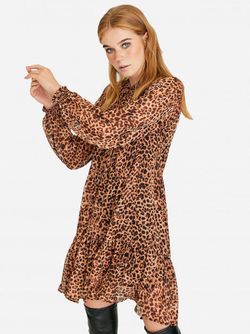 Платье Stradivarius Леопард 6306/654/450