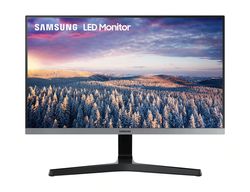 23.8" SAMSUNG S24R350F, Black/Gray, IPS, 1920x1080, 75Hz, FreeSync, 5ms, 250cd, MegaDCR,D-Sub+HDMI