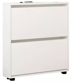 купить Полка для обуви Mobildor-Lux Leo Slim 50x16x86H cm White в Кишинёве 