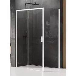 купить Душевая кабина New Trendy Prime White L Quadra100x80x200 Hinged D-0400A/D-0219B в Кишинёве