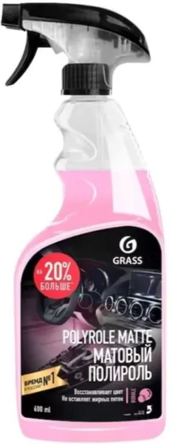 купить Средство для ухода за авто Grass 110427 Polish pentru plastic mat "Polyrole Matte" 600 ml в Кишинёве 