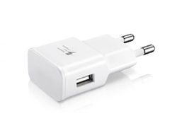 Original Sam. EP-TA20, Fast Travel Charger + Type-C Cable, White