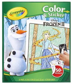 купить Набор для творчества Crayola 04-5864 Разукрашка Frozen в Кишинёве 