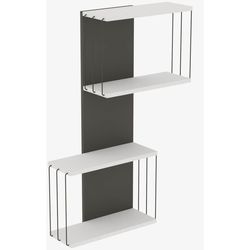 купить Полка декоративная Trendy Destan-Alb 65x96x19cm (GTR005420) в Кишинёве 
