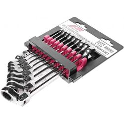 купить Ключ гаечный JTC JTC-3448 ключи комбинированные с трещоткой шарнирных 8-17 мм, 9 предметов в Кишинёве 