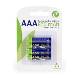 AAA  850mAh, Blister*4, Energenie, Ni-MH, EG-BA-AAA8R4-01