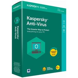 Kaspersky Anti-Virus BOX  2 Dt 1 Year Base
