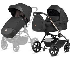 cumpără Сărucior pentru copii Tutis 2in1 GIO PLUS Nero Black (1552135) în Chișinău 