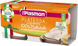 Пюре PLASMON камбала с картофелем  (6 мес), 2x80 г
