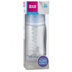 Бутылочка стеклянная Canpol 74/204, Baby Shower, boy, 250 мл