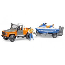SUV Land Rover cu remorcă și scuter de apă, cod 42280