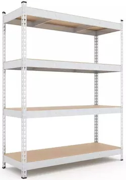 купить Cтеллаж складской Nex Home Raft metalic Titan 1800x1200x600 mm, 4 nivele PAL, galvanizat в Кишинёве 