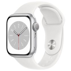 cumpără Ceas inteligent Apple Watch Series 8 GPS 45mm Silver Aluminium Case MP6N3 în Chișinău 