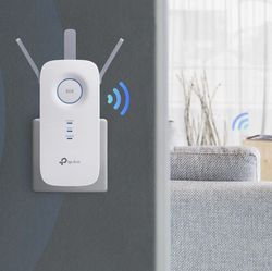 Wi-Fi AC Dual Band Range Extender/Access Point TP-LINK "RE450", 1750Mbps, 3xExternal Antennas