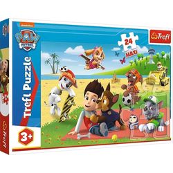 купить Головоломка Trefl 14346 Puzzles - 24 Maxi - Fun on the blanket / Viacom PAW Patrol в Кишинёве 