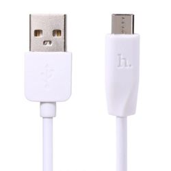Cablu Hoco X1 Rapid Micro USB (1m) [White]
