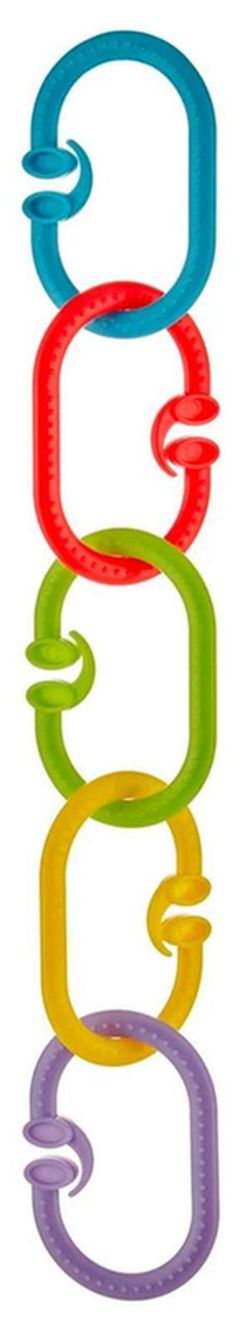 cumpără Jucărie cu pandantiv BabyJem 637 Set 5 inele multifunctionale ovale în Chișinău 