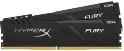 32GB DDR4-2666MHz Kingston HyperX FURY (Kit of 2x16GB) (HX426C16FB3K2/32), CL16-18-18, 1.2V, Black