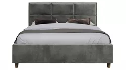 купить Кровать Relaxe Home 025410 Toscana (160x200), London 16, Dark Grey в Кишинёве 