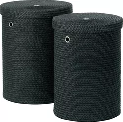 cumpără Coș pentru rufe Kela 22981/11 RIMOSSA negru în Chișinău 