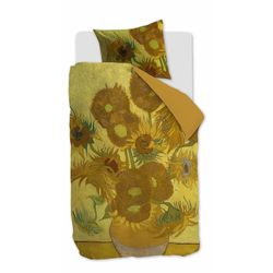 cumpără Lenjerie de pat Beddinghouse 188814 (Van Gogh) Tournesol 140x200/220 Yelow în Chișinău 