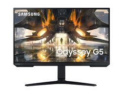 27" SAMSUNG Odyssey G5 S27AG520N,Black,IPS,2560x1440,165Hz,FreeSync+GSync,1ms,350cd,HDR,DP+HDMI,Pvt