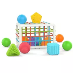 купить Сортер Huanger (18691) Cub educativ cu forme HE0289 в Кишинёве 