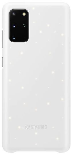 купить Чехол для моб.устройства Samsung EF-KG985 LED Cover White в Кишинёве