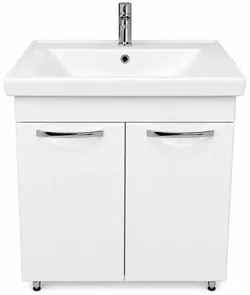 cumpără Dulap pentru lavoar Mashtab 11423 Delfin cu 2 usi 70cm Alb în Chișinău 