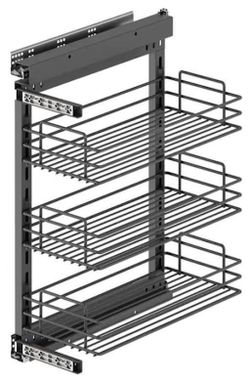 купить Фурнитура для мебели Starax S-2208-A SX(направ.слева) полка боковая 300mm в Кишинёве 