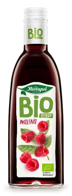 Sirop Bio Herbapol Raspberry, 250 ml