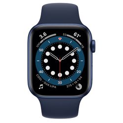 Apple Watch 6 44mm (M00J3), Blue / Deep Navy