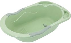 купить Ванночка BabyJem 133 Cadita cu scurgere Sand Green в Кишинёве 