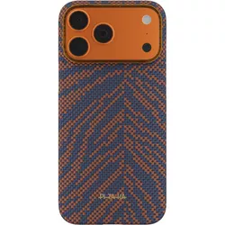 купить Чехол для смартфона Pitaka iPhone 17 Pro Max Breath of Veins Edge (Burning Orange-01) (BV1701PM) в Кишинёве 