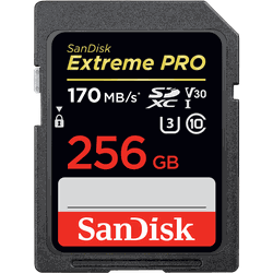 Карта памяти Sandisk Extreme Pro Card SDXC UHS-I 256GB V30 633x