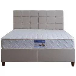 купить Кровать oskar 180×200 Side Krem (без матраса) В116/Ш+3/Т+10см в Кишинёве 