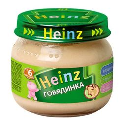 Heinz piure din carne de vită, 6+  luni, 80 g
