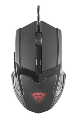 Mouse Trust GXT 101 Gav Gaming, Black