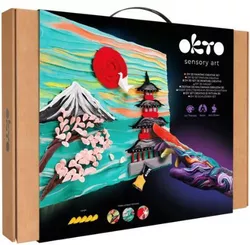 cumpără Set de creație Okto 10042 Tablou 3D cu plastilină ușoară 30x40сm, Japonia în Chișinău 