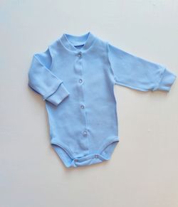 Боди с длинным рукавом Light Blue