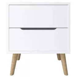 купить Тумбочка Trendy Flora-White, 50x60x44cm в Кишинёве 
