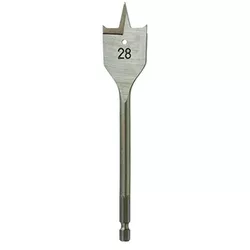 cumpără Burghiu Milwaukee 4932363143 Burghiu plat pentru lemn cu prindere 1/4Hex 28x152 în Chișinău 