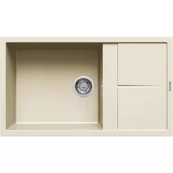 купить Мойка кухонная Elleci UNICO 410 (860x500 mm) 62 bianco antico в Кишинёве 