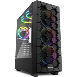 cumpără Carcasă PC Sharkoon RGB HEX Black ATX Case în Chișinău 