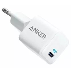 купить Зарядное устройство сетевое Anker PowerPort III Nano 20W USB-C, PowerIQ 3.0, white в Кишинёве 