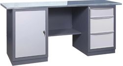 cumpără Scule electrice staționare УХЛ-МАШ 41 Д/С2Б О Верстак рабочий 180см (1 тумба с дверцей, 3 ящика) în Chișinău 