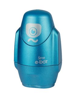 Ластик с точилкой 2в1 "E-Bot - Metallic" Serve