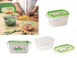 Набор контейнеров Snipslock 2шт, 1.2l, 22X16X11cm