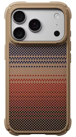 cumpără Husă pentru smartphone Pitaka Cairn iPhone 18 Pro (Sunset), KI1802CP2 în Chișinău 